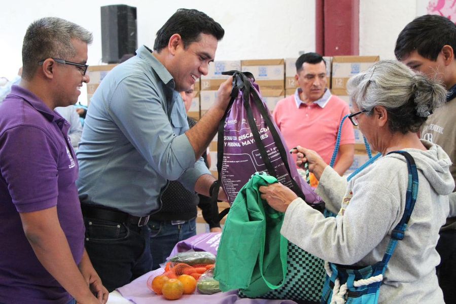 QUINTA ENTREGA DE DOTACIONES ALIMENTARIAS EN TLALTIZAPÁN